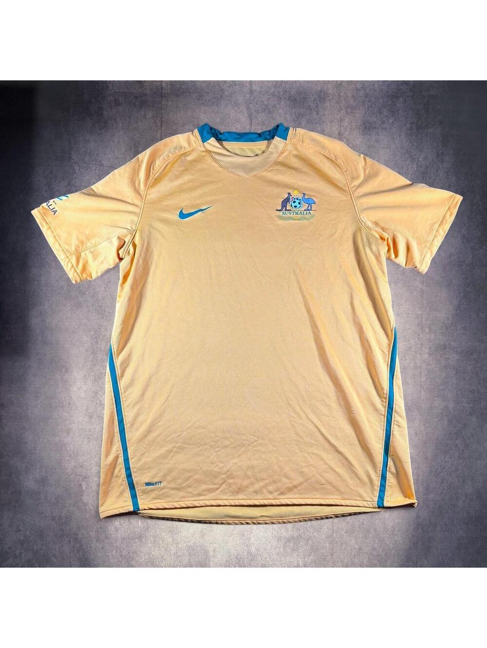 Vintage Nike Australia Socceroos 2004–2006 Home Jersey